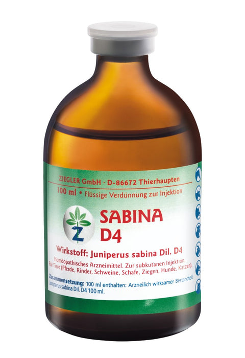 ZIEGLER Sabina D 4 Dilution, 100 ml Solution