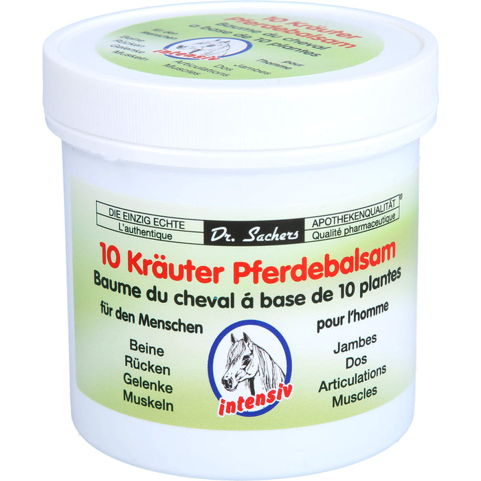 10 Kräuter Pferdebalsam, 250 ml Creme