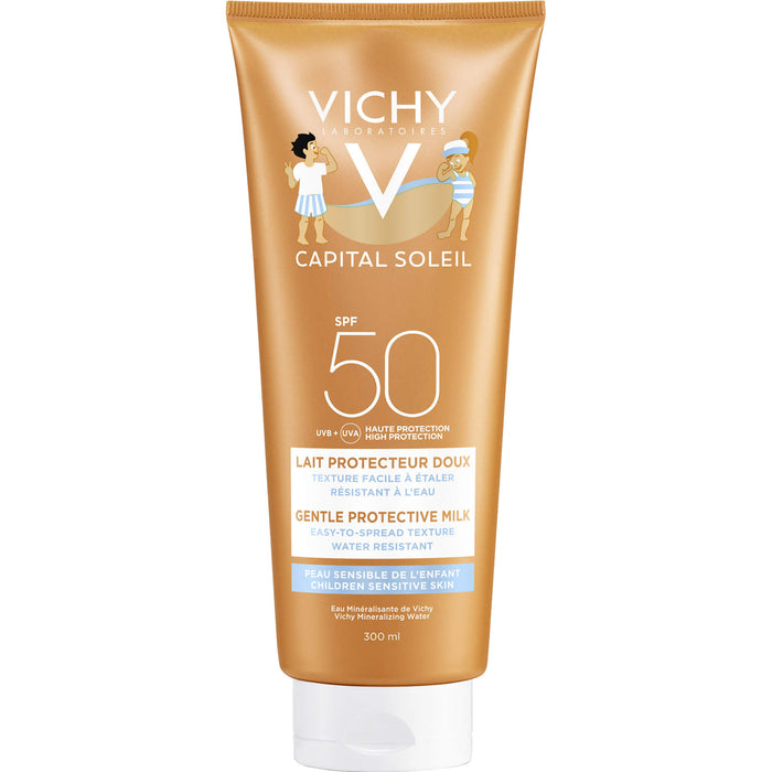 VICHY Idéal Soleil Schonende Sonnen-Milch für Kinder SPF 50 , 300 ml Crème