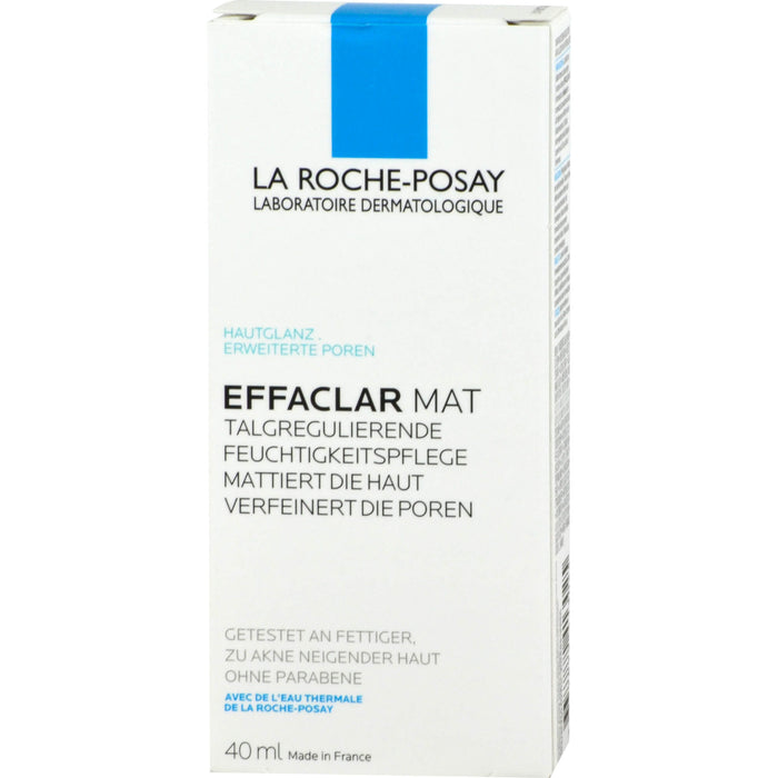 LA ROCHE-POSAY Effaclar Mat talgregulierende Feuchtigkeitspflege Creme, 40 ml Creme