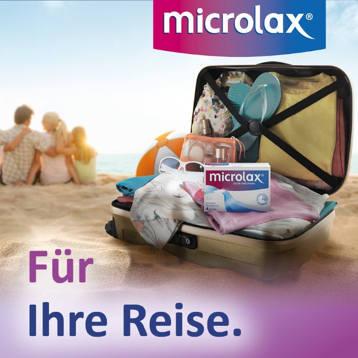 microlax Miniklistier Rektallösung Original Johnson&Johnson, 4 St. Klistiere