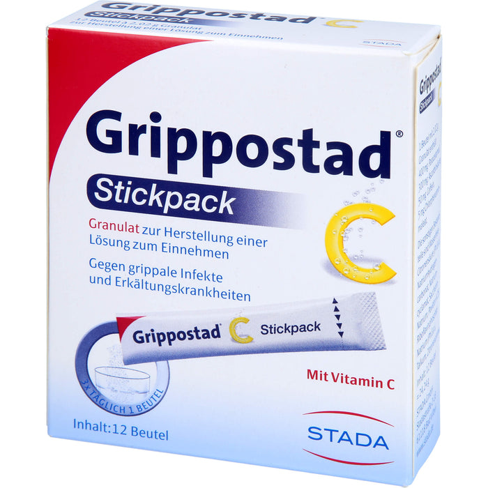 Grippostad C Stickpack Granulat, 12 pcs. Sachets