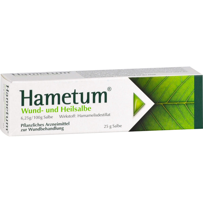 Hametum Wund- und Heilsalbe, 25 g Onguent