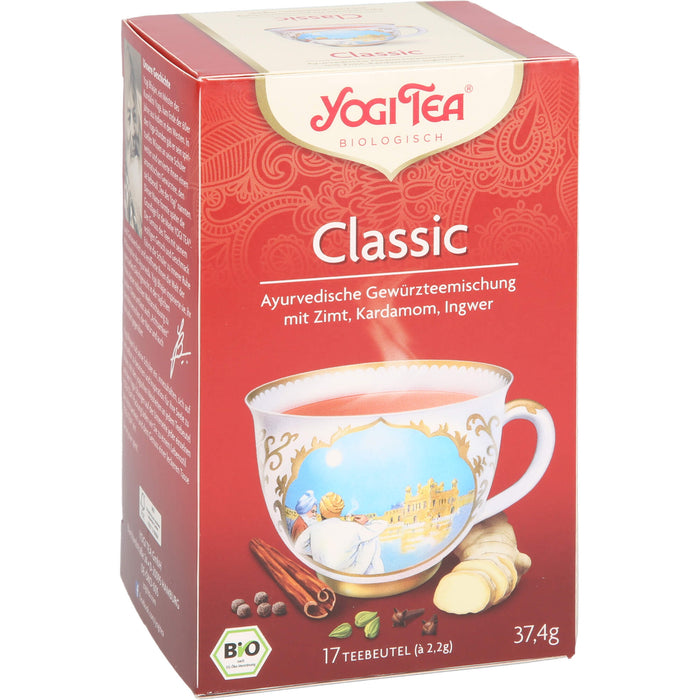 Yogi Tea Classic Bio Teebeutel, 17 pcs. Filter bag