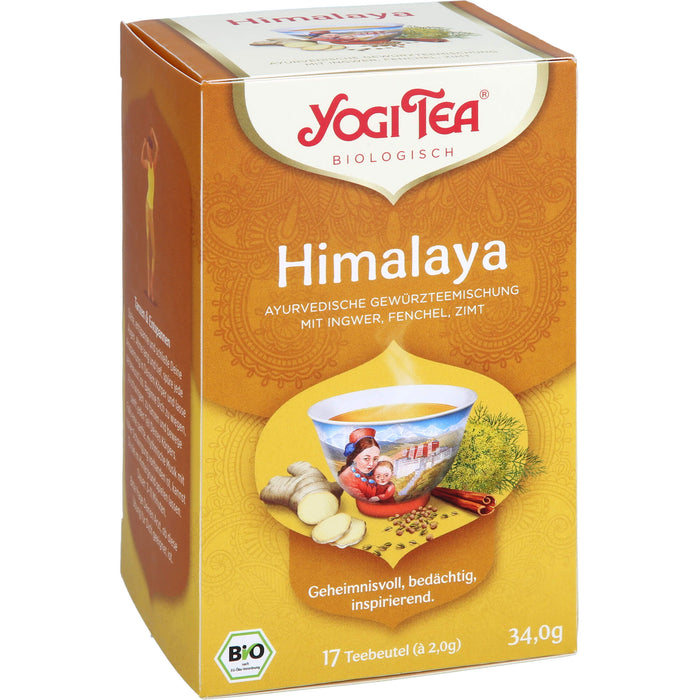 YOGI TEA Himalaya ayurvedische Grwürzteemischung, 17 St. Filterbeutel