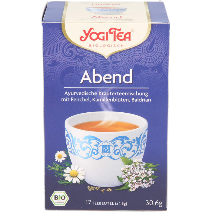 YOGI TEA Abend ayurvedische Kräuterteemischung, 17 pcs. Filter bag