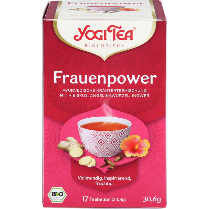 YOGI TEA Frauen Power ayurvedische Kräuterteemischung, 17 pc Sac filtrant