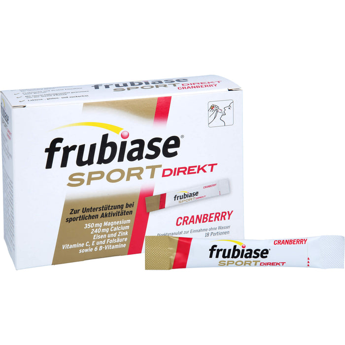 frubiase Sport direkt Cranberry, 18 pcs. Sachets