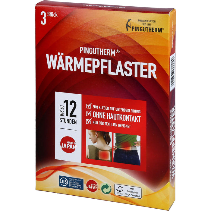 PINGUTHERM flex Wärmepflaster, 3 St. Pflaster