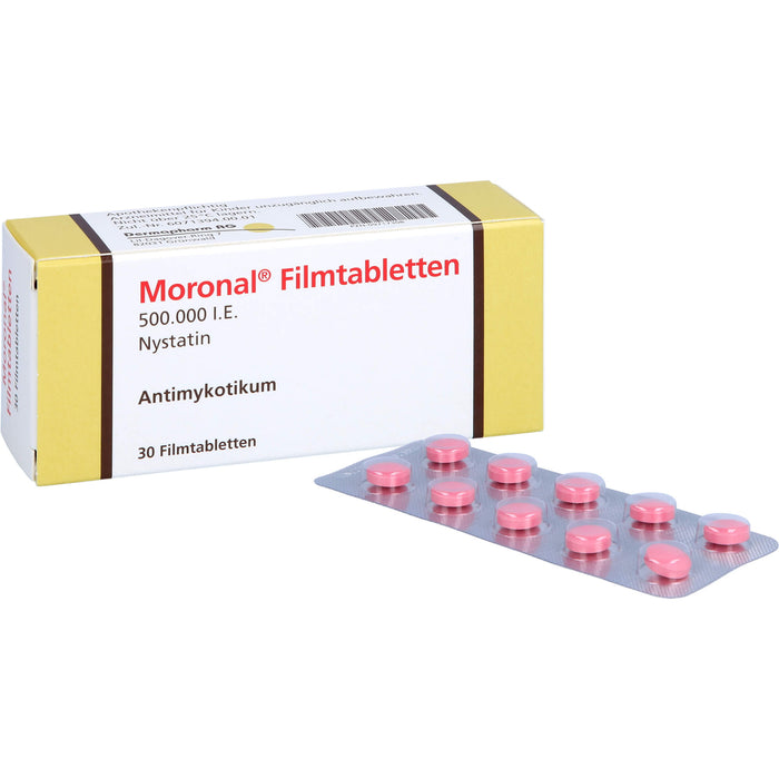 Dermapharm Moronal Filmtabletten Antimykotikum, 30 pc Tablettes