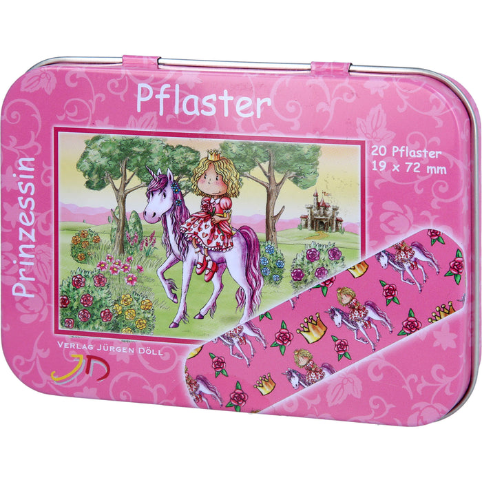 Kinder-Pflaster Prinzessin Dose, 20 St PFL