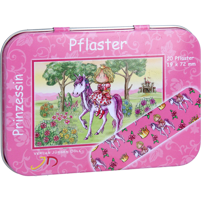 Kinder-Pflaster Prinzessin Dose, 20 St PFL