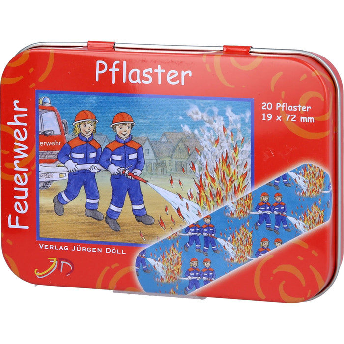 KINDERPFLASTER FEUERWEHR - BRIEFCHEN, 20 pcs. Patch