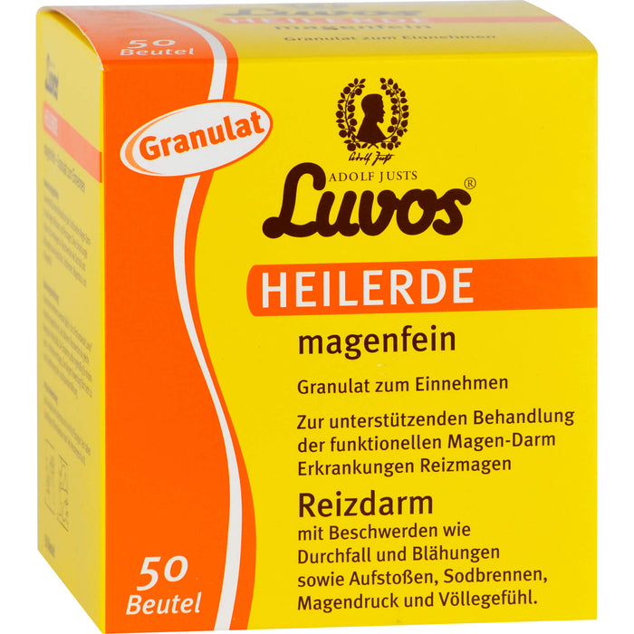 Luvos Heilerde magenfein Beutel Reizmagen Reizdarm, 50 pcs. Sachets