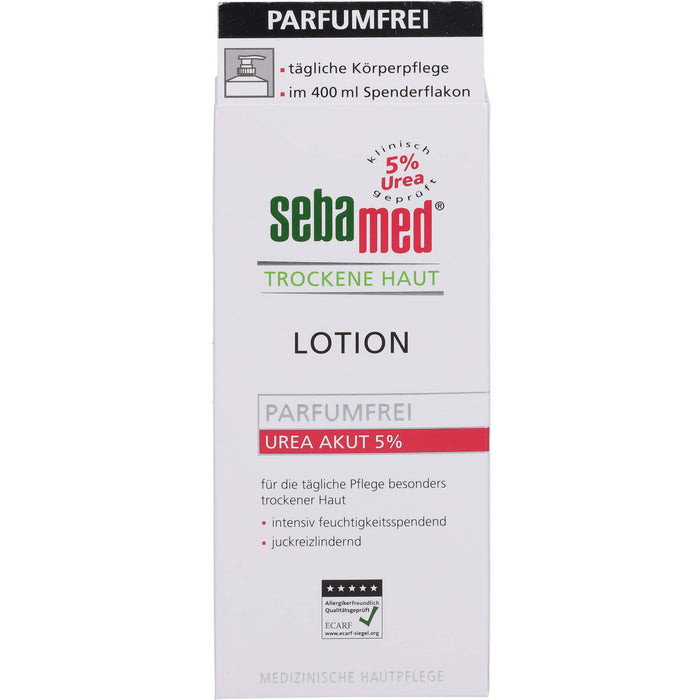 sebamed Trockene Haut Parfumfrei Lotion Urea 10%, 400 ml Lotion