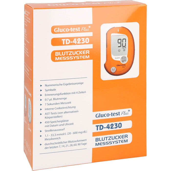 Gluco Test Plus 10 Set MG/DL, 1 St