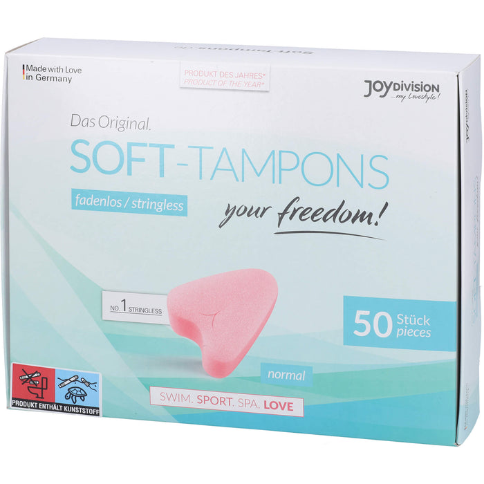 Soft-Tampons normal, 50 St. Tampons