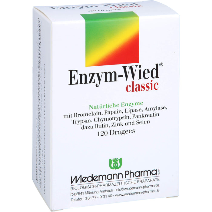 Enzym-Wied classic Dragées, 120 pcs. Tablets