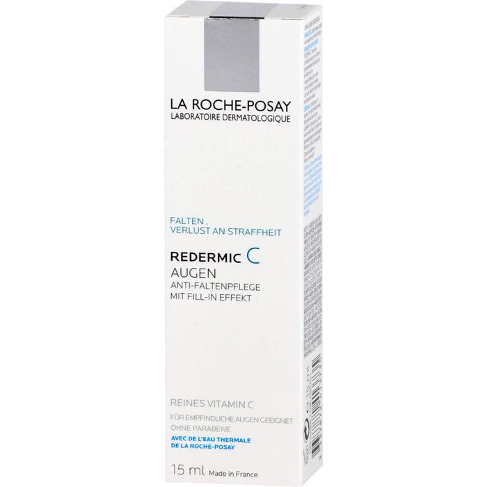 LA ROCHE-POSAY Redermic C Augen Anti-Faltenpflege, 15 ml Cream