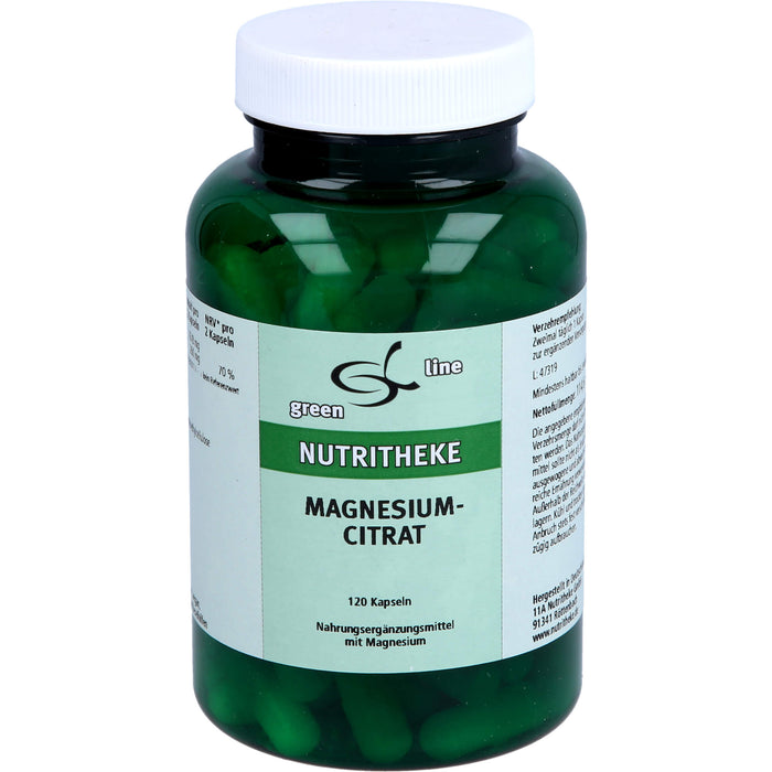 green line Nutritheke Magnesiumcitrat, 120 pc Capsules