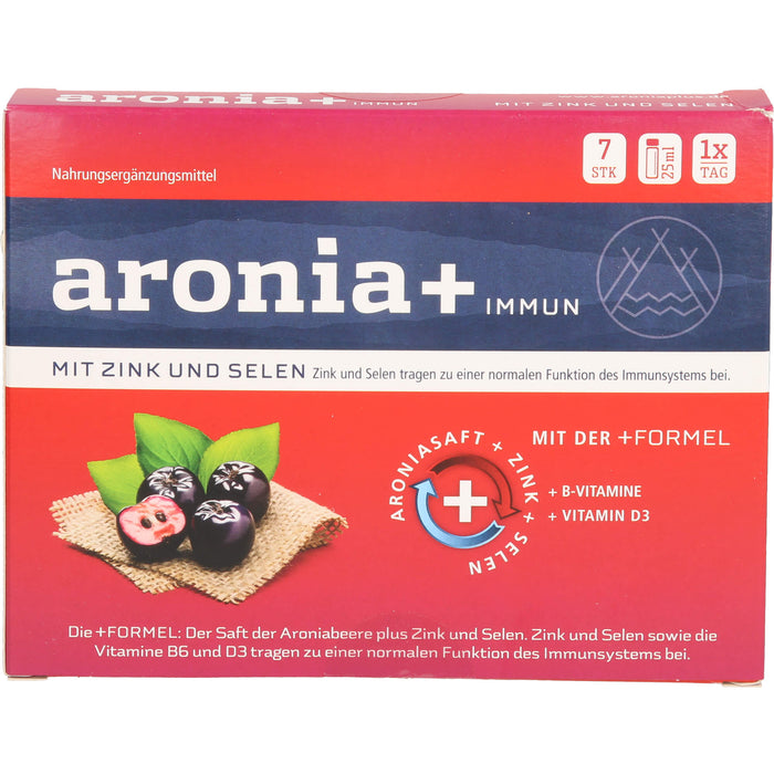 aronia+ immun Trinkfläschchen, 7 pc Ampoules