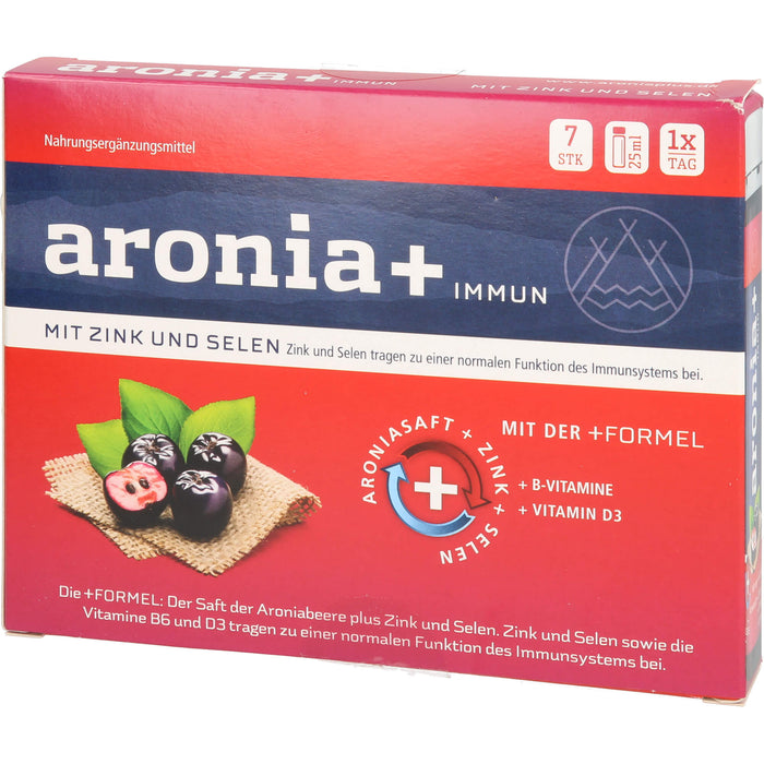 aronia+ immun Trinkfläschchen, 7 pcs. Ampoules