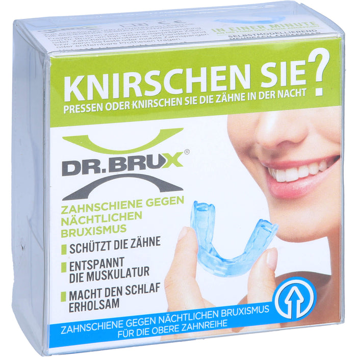 DR. BRUX Zahnschiene gegen Zähneknirschen oben, 1 pcs. Tooth splint