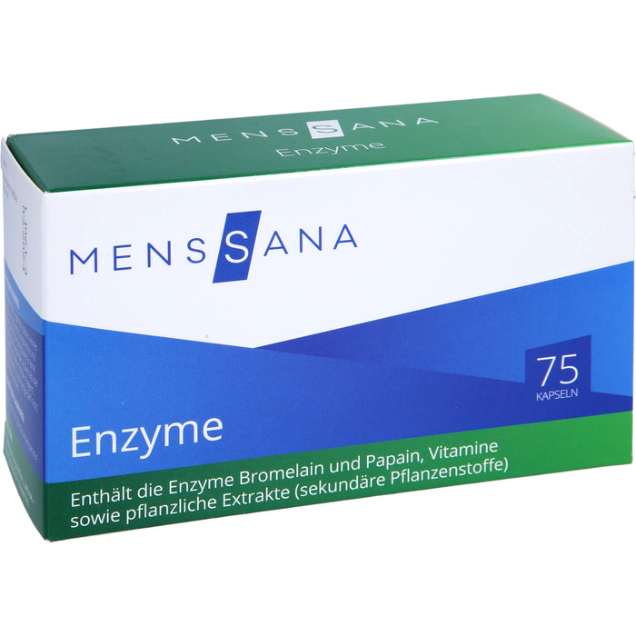 MensSana Enzyme Kapseln, 75 pc Capsules