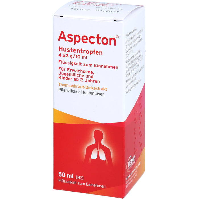 Aspecton Hustentropfen, 50 ml Lösung