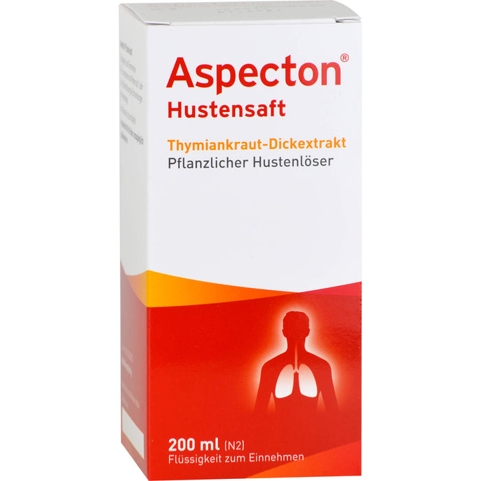 Aspecton Hustensaft, 200 ml Solution