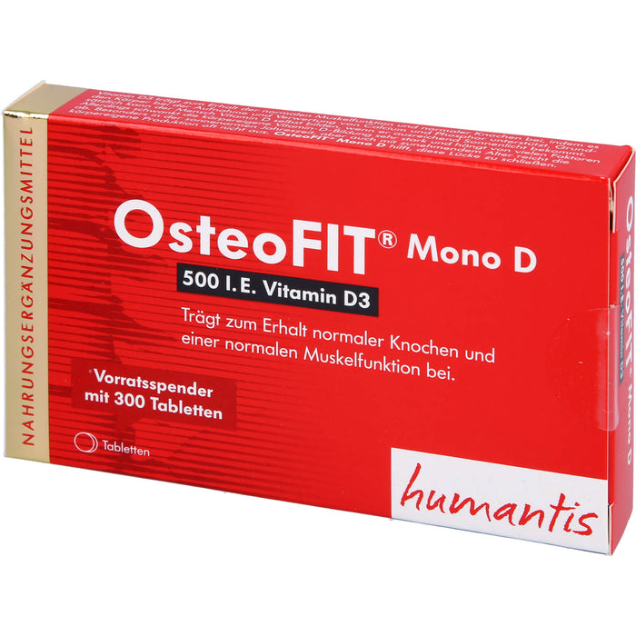 OsteoFIT Mono D Tabletten, 300 St. Tabletten