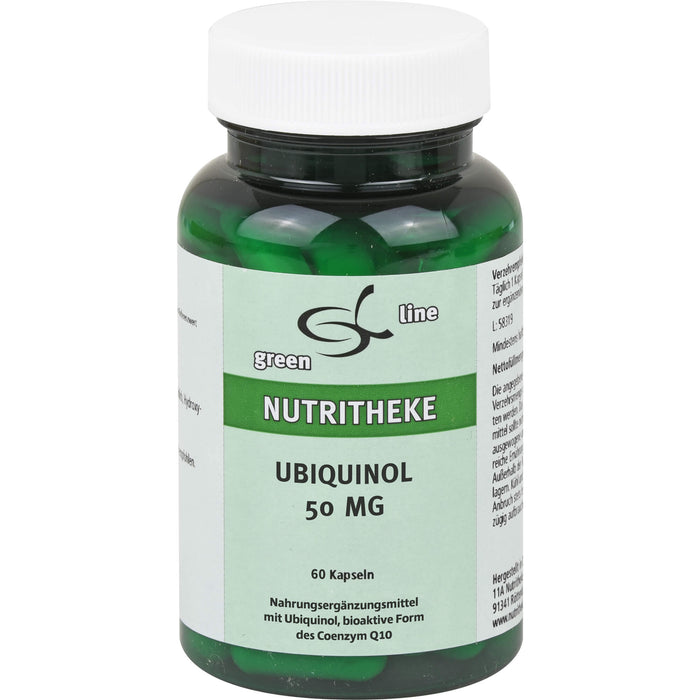 green line Nutritheke Ubiquinol 50 mg Kapseln, 60 pcs. Capsules