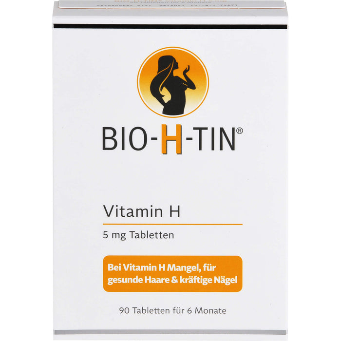 BIO-H-TIN Vitamin H 5 mg Tabletten, 90 St. Tabletten