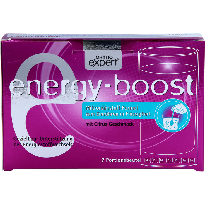 energy-boost Orthoexpert Trinkgranulat, 7X11 g GRA