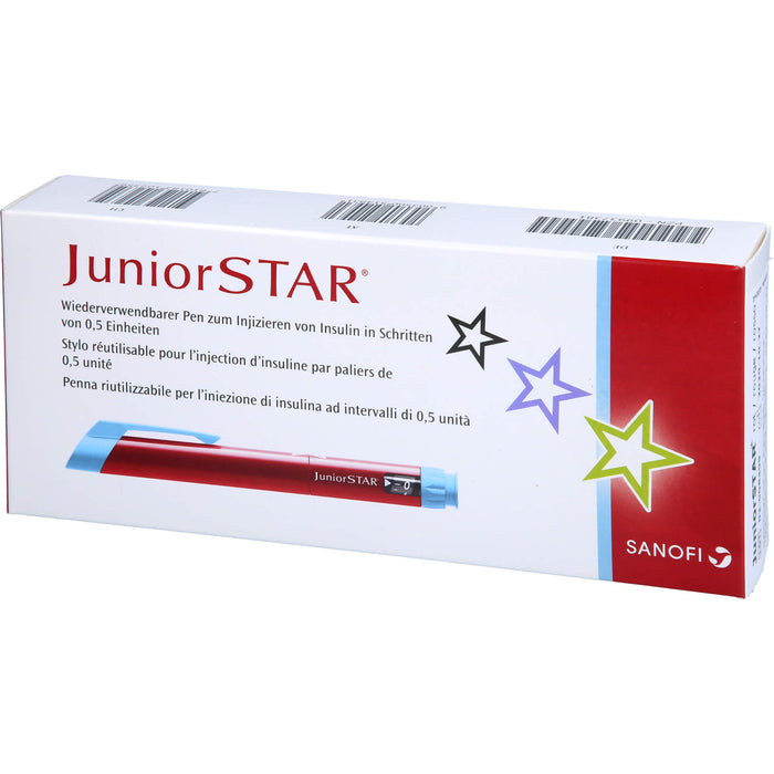 JuniorStar rot Injektionsgerät, 1 St