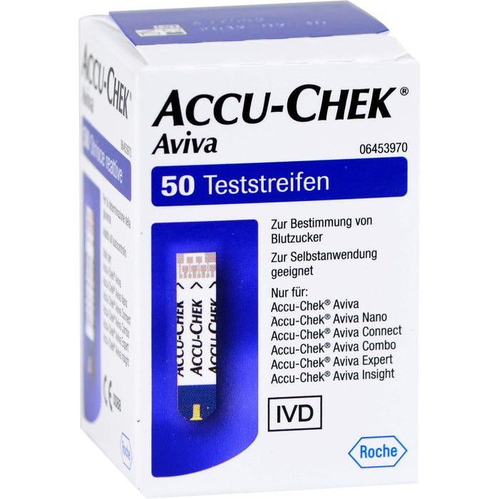 Accu-Chek Aviva 1001 Art. Medical Teststreifen Plasma II, 50 St TTR