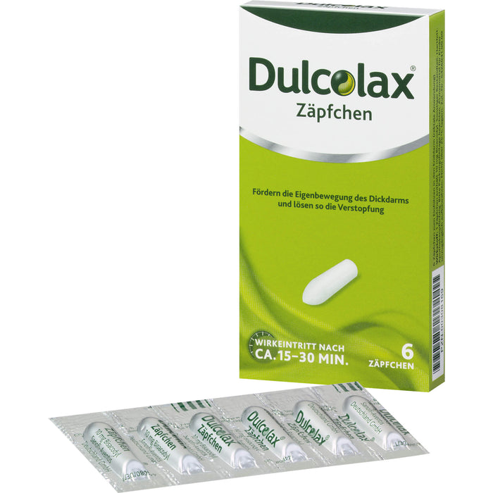 Dulcolax Zäpfchen Original Sanofi-Aventis, 6 pcs. Suppositories