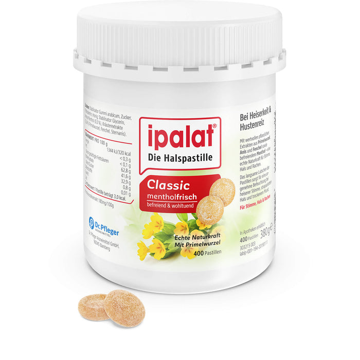 Ipalat Halspastillen classic, 400 pc Pastilles