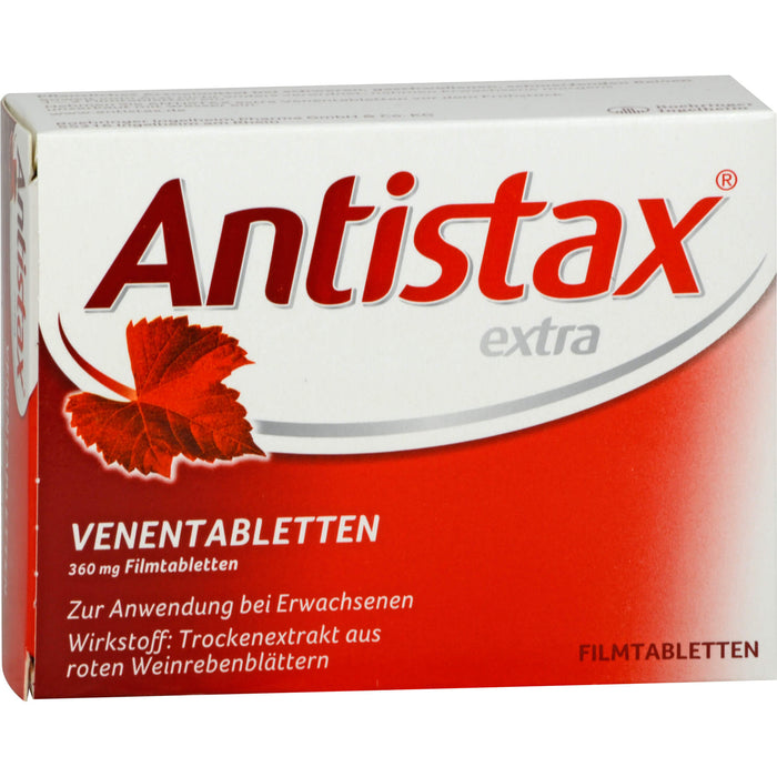 Antistax extra Eurim Venentabletten bei Venenerkrankungen, 60 pc Tablettes