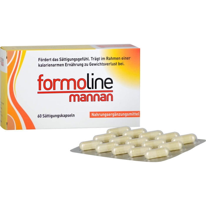 formoline Mannan Sättigungskapseln, 60 pcs. Capsules