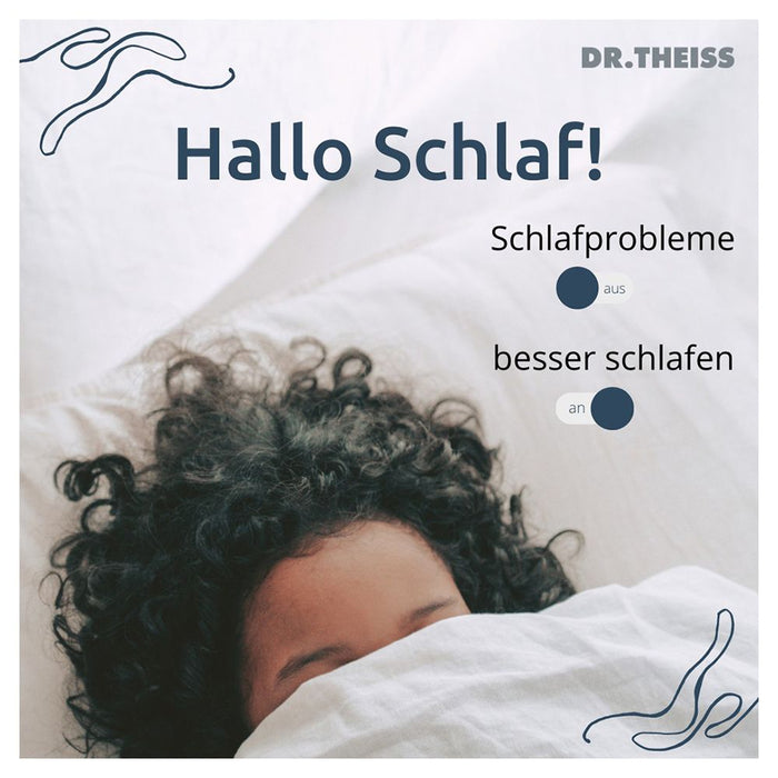 Dr. Theiss Melatonin Einschlaf-Schmelztabletten, 30 St. Tabletten