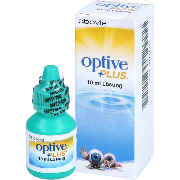 Optive Plus Augen-Pflegetropfen, 10 ml Solution