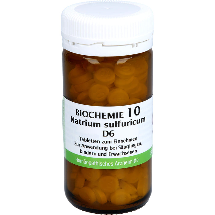 Biochemie 10 Natrium sulfuricum Bombastus D6 Tbl., 200 St TAB