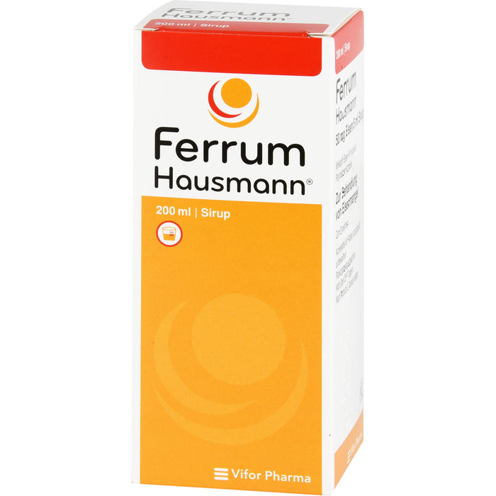 Ferrum Hausmann Sirup, 200 ml Solution