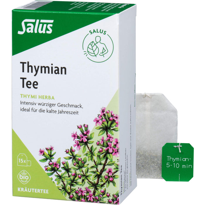 Salus Thymian Tee bio, 15 pc Sac filtrant