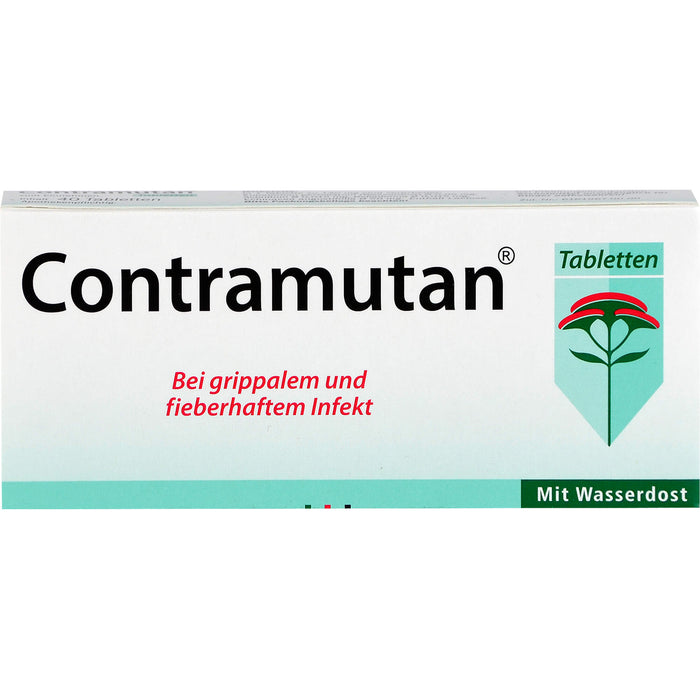 Contramutan Tabletten bei grippalem und fieberhaftem Infekt, 40 St. Tabletten