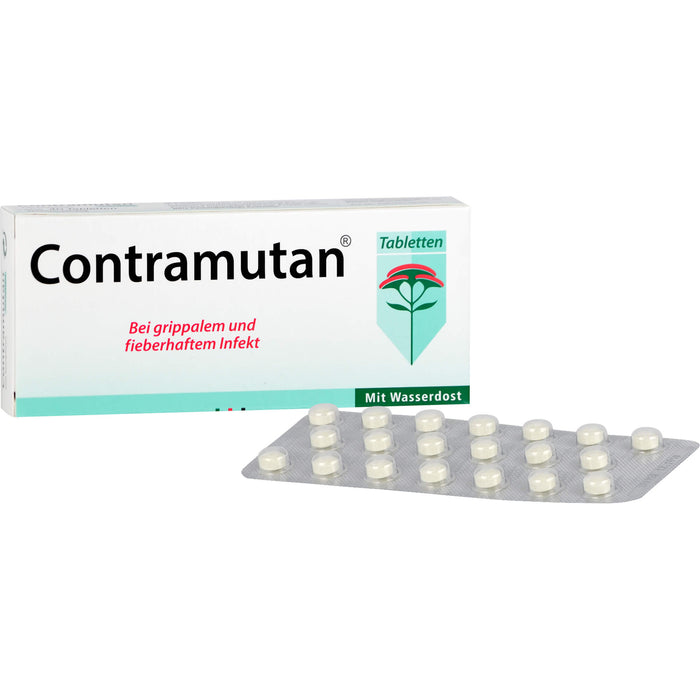 Contramutan Tabletten bei grippalem und fieberhaftem Infekt, 40 St. Tabletten