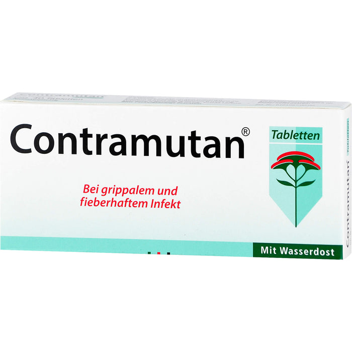 Contramutan Tabletten bei grippalem und fieberhaftem Infekt, 40 pcs. Tablets