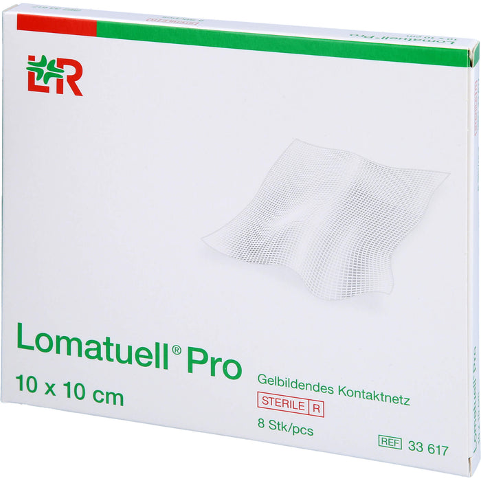 Lomatuell Pro 10x10cm steril, 8 St VER