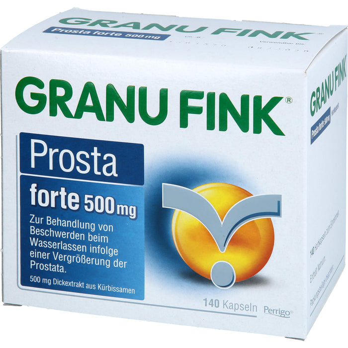 GRANU FINK Prosta forte 500 mg Hartkapseln, 140 pcs. Capsules